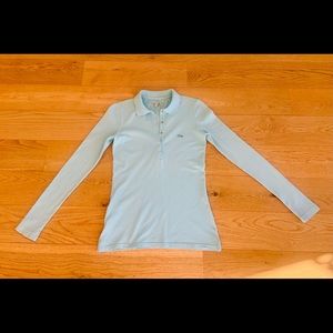 Women’s Lacoste Long Sleeve Polo T-Shirt